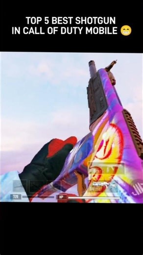 TOP 5 BEST SHOTGUN IN Call of duty mobile 😁