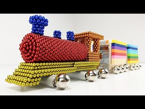 Magnet Train with Magnetic Coupling | Magnetic Games