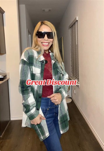 Womens Flannel Shacket Casual#shacketstyle #shacket #flannelshacket #womensjacket #jackets @AUTOMET