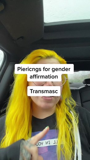 Gender Affirming Piercing for Transmasculine Individuals