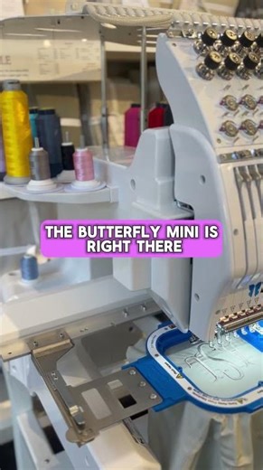 Live Monogramming at Boll & Branch with the Butterfly MiNi