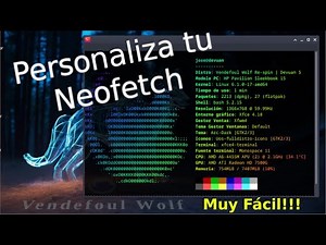 Tienes que saber esto!! Personaliza tu Neofetch muy fácil en cualquier Linux con este truco.