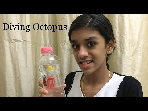 Diving 🤿 Octopus Experiment || By - Amisha Pradeep