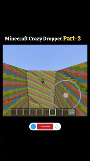 Minecraft Crazy Dropper Part-2 #minecraft #minecrafthumor #angryminecraft #memes