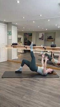 Legs & Glutes Workout Using a Yoga Block 👌 #Pilates #MatWork