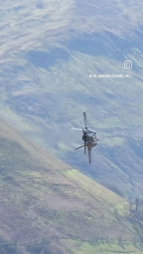 6.5K views · 153 reactions | USAF Twisting and turning through Mach Loop. #F35 #Wales #machloop | Aviation Channel | Facebook