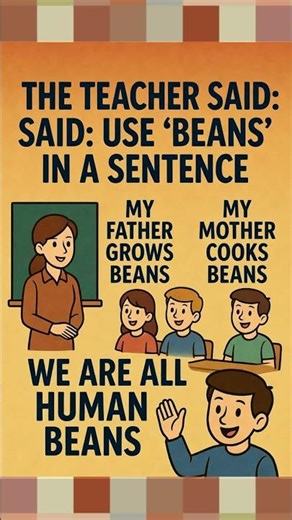 We Are All Human “Beans” 😂
