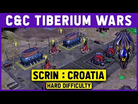 C&C 3 Tiberium Wars - Scrin Mission 3 - Croatia [Hard / Patch 1.09] 1080p