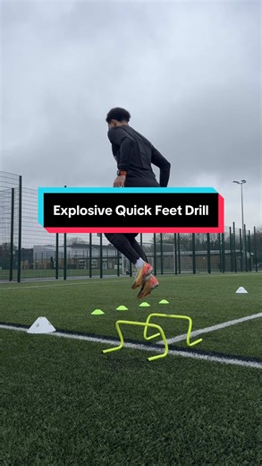 Explosive Quick Feet Drill for Footballers/Athletes ⚽️⚡️ Great athletes don’t guess. They follow systems. Discipline over Motivation. Coming Soon 👨🏽‍🍳 ⏳ #zone #football #soccer #footballtiktok #training
