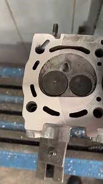 Watch the perfect cylinder head resurfacing technique #automotive #repair #diy