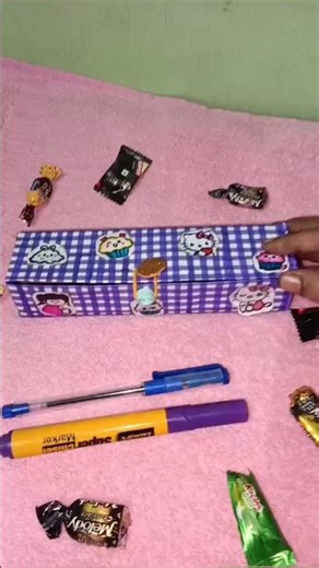 Toothpaste pencil box / #diy #art #gift #craft #shorts