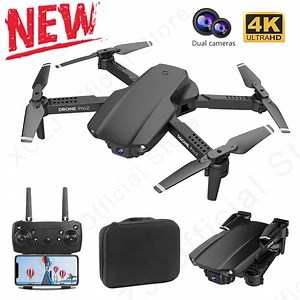 [Hot Item] E99 PRO2 4K HD Dual Camera Wide Angle Shooting WiFi Fpv Foldable Quadcopter Drone