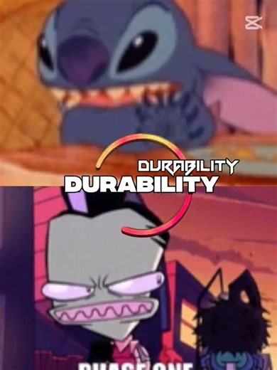 invader zim vs stich #vsbattle #shorts #stitch #invaderzim