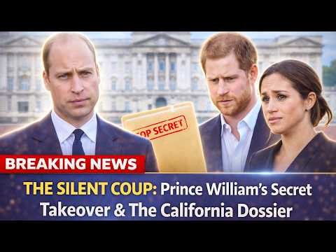 THE SILENT COUP: Prince William’s Secret Takeover & The California Dossier