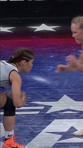 Holly Holm was looking for the pin immediately | RAF Wrestling