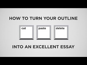 How to Turn your Outline into a Stellar Essay