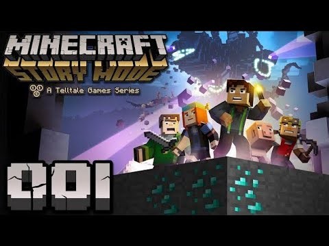 Minecraft Story Mode Ep 1 Full Gameplay Walkthrough | No Commentary