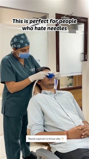 Pure Smile Family Dental Care on Instagram: "Nitrous Oxide (laughing gas) is a safe and effective way to help patients feel calm and relaxed during dental procedures without using any injections or IV sedation. It’s commonly used for patients who: * Feel anxious or nervous about dental treatment * Have a strong gag reflex * Are sensitive to pain or discomfort * Fear needles or dental drills * Children and adults who need a gentler dental experience The effects of laughing gas are quick, controll