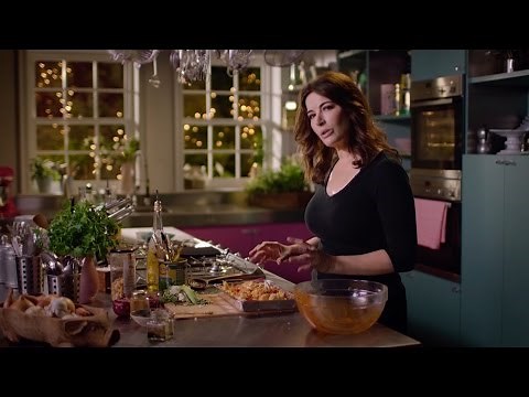 Warm spiced Cauliflower and Chickpea salad recipe - Simply Nigella: Episode 1 - BBC