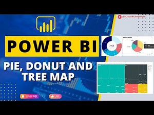 Power BI : Pie , Donut and Tree Map Chart