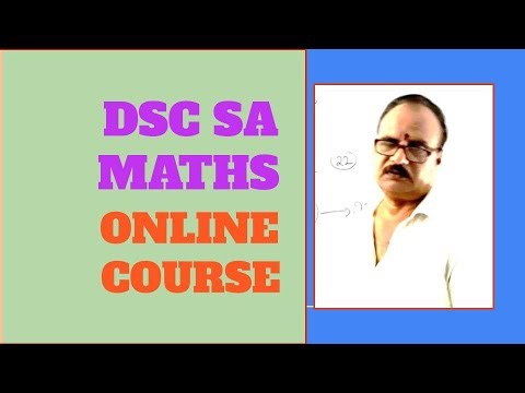 SA Maths Online Course