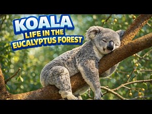 Hello Kids! My Name Is Koala 🐨 | Life in the Eucalyptus Forest #educationalvideo #kidslearning