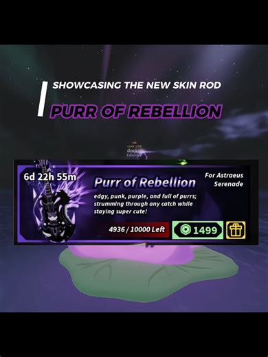 Discover the New Fisch Skin: Purr of Rebellion