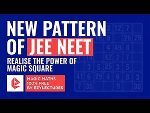 Magic Square 3x3- 1 Video Lecture | Vedic Mathematics - Class 8
