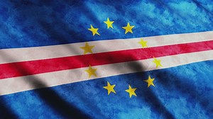 Cape Verde Flag in 3D animation - Free Stock Video