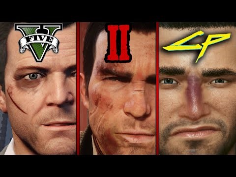 CRAZY DETAILS! #5 | GTA5 vs. RDR2 vs. Cyberpunk2077