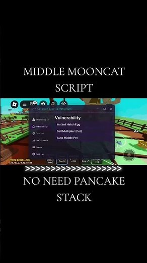 NEW LIMIT HUB UPDATE AUTO MIDDLE PETS GROW A GARDEN SCRIPT #roblox #growagarden #fyp #script