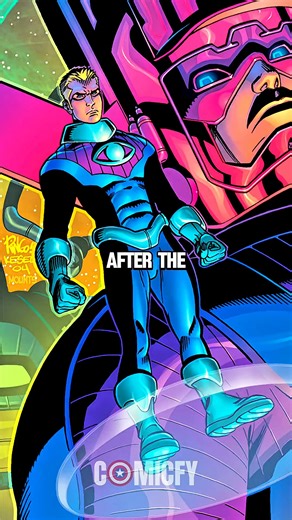 Human Torch Becomes Galactus’s Herald | Comicfy