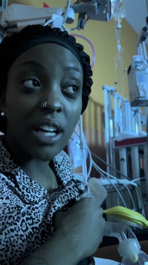 The nights at the hospital are the hardest. I’m ready for this to be over. She is sounding SO much better TYJ 🙏🏾