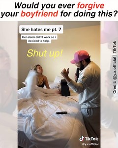 Y.X. is a hilarious muscian who makes up embarrassing songs about his girlfriend for the internet.. Would you ever forgive your boyfriend is they did any of this to you? Credit: @Y.X.Official / TikTok | Daily Quotes