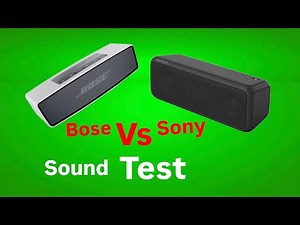 BOSE vs SONY – Which Speaker Sounds Better?