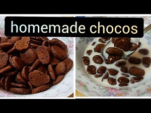 Homemade chocos recipe| easy to make | kids favorite snack |