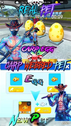 steal a pet New pet egg #shorts#freefire