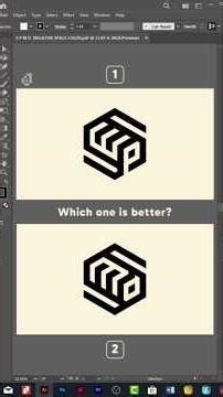 Which Logo Design Is the Best? | Adobe Illustrator Logo Design Tutorial#logo #gridsystem #logodesign