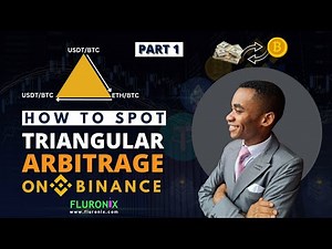 How To Spot Triangular Arbitrage On Binance | Code Included | Part 1