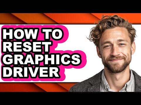 How to Reset Graphics Driver (only Way)