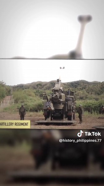 maayong ugto!! | Self Propelled Artillery (Philippines Army) - The Philippines has acquired self-propelled artillery systems, specifically the Elbit Systems Soltam ATMOS 2000 155mm/52-calibre self-propelled howitzers (SPHs). These 12 units were procured as part of the Armed Forces of the Philippines' modernization plan. The ATMOS 2000 is a self-propelled gun that can be deployed quickly in various terrains, even rugged areas. #pma #philippines #altillery #selfpropelledaltillery #battlezone #fron