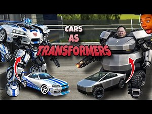I Asked AI to Transform Cars Into Robots | Extreme Car Driving Simulator #car #racing #gaming