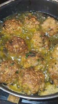 mutton khima, kofta curry 🍛😋 #revathisiniyailam #shorts #youtubeshorts