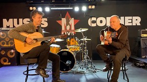 Our in house warehouse duo gives our new live space a hit. Bruce Mathiske and Steve Cowley are truely world class so soak it up. Happy Friday night everybody, have a great weekend! | Musos Corner