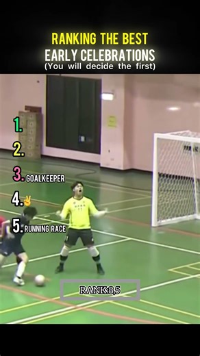 Ranking the best early celebrations