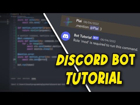 Discord Bot Tutorial #2 | Commands