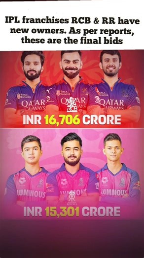 Sale RCB and RR. 👀👀. #ipl #ipl2026 #rcbians #rr #rcb #rcbshorts #mumbaiindians #csk #srh #kkr