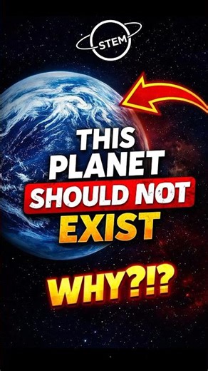 THIS PLANET SHOULD NOT EXIST!! 🚫🌊🐋 | #space #planet #alien #viral #shorts #oceanworlds #cosmos