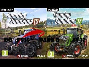 COMO CONVERTER MODS DO FS 15 PARA FS 17