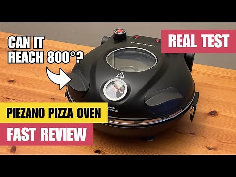 FAST REVIEW | Piezano Pizza Oven Unboxing and Test